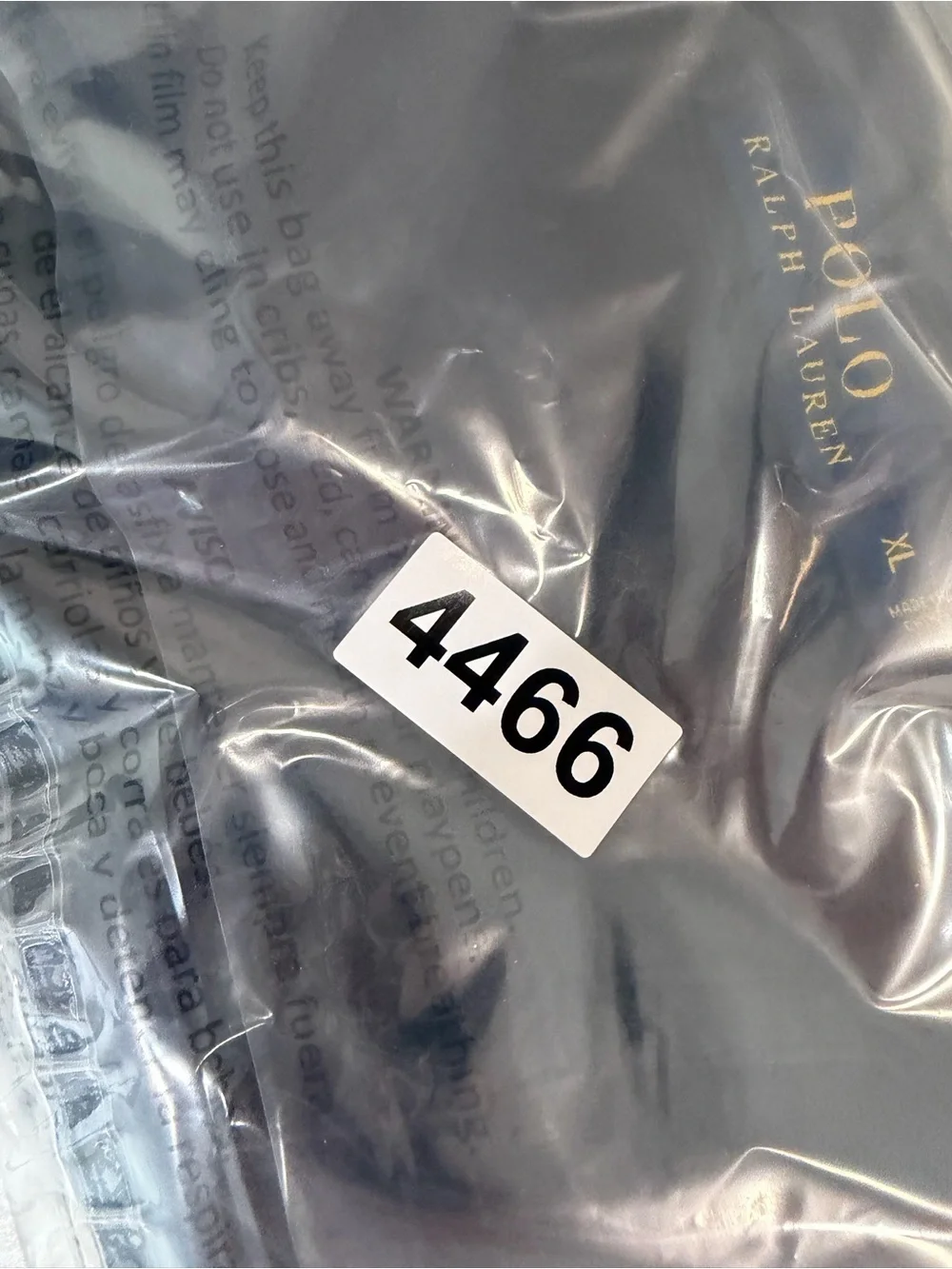 Polo Ralph Lauren XL Men’s Black Performance Cotton Polo with Embroidered Pony